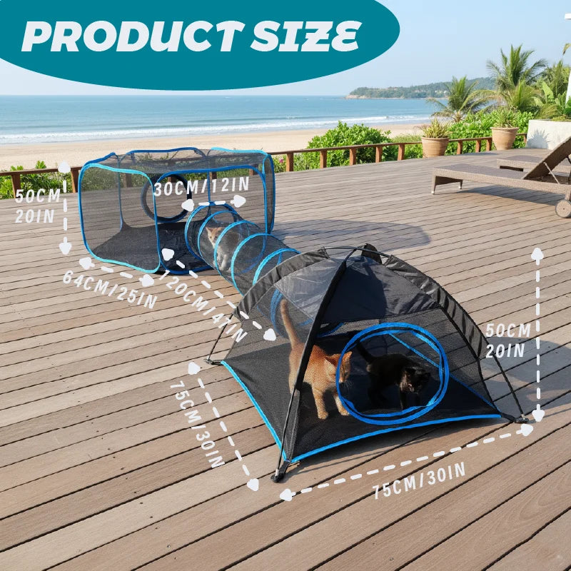 3-in-1 Portable Mesh Pet