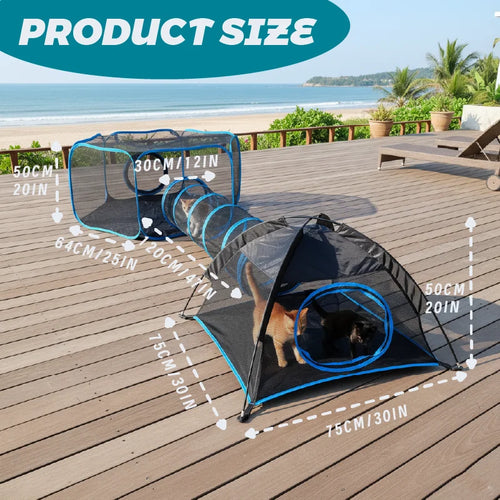 3-in-1 Portable Mesh Pet