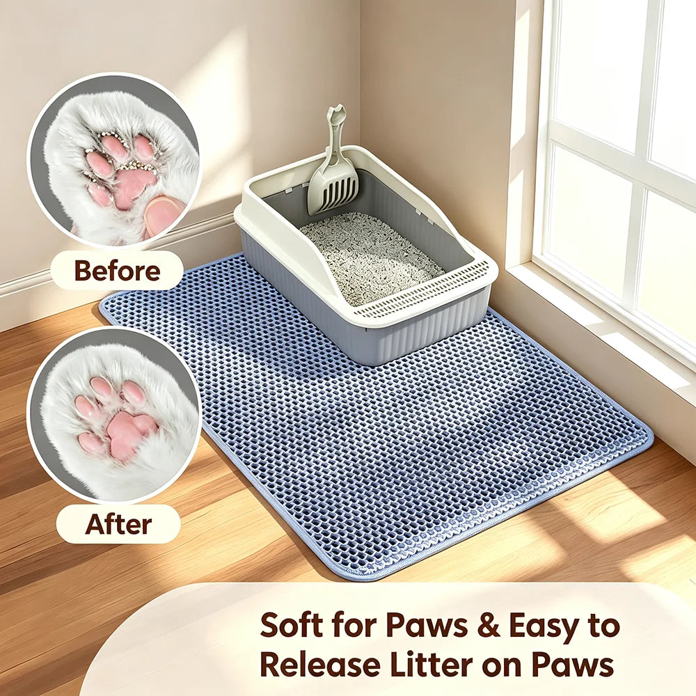 Cat Litter Mat Double Layer