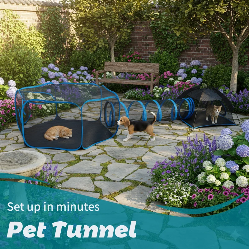 3-in-1 Portable Mesh Pet