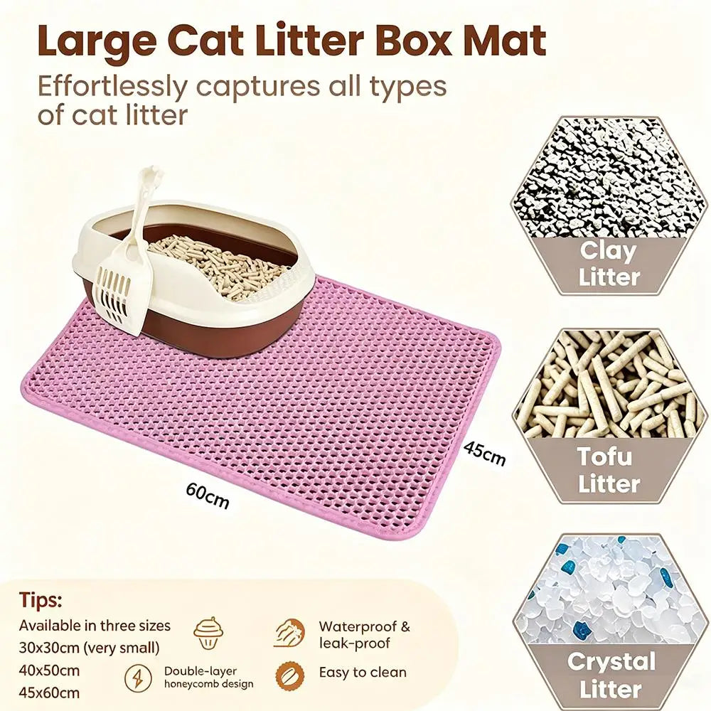 Cat Litter Mat Double Layer