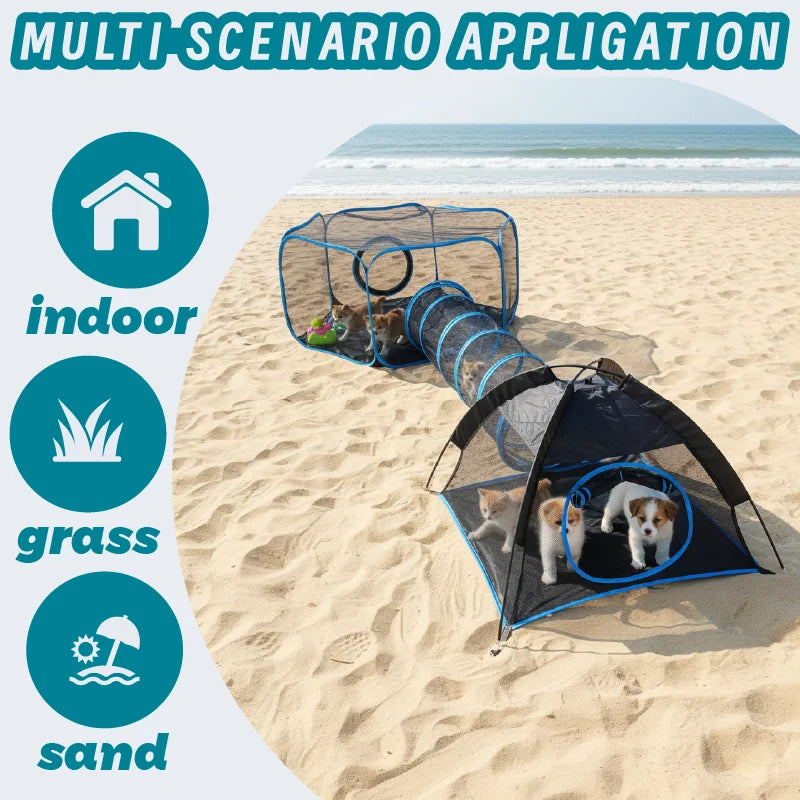 3-in-1 Portable Mesh Pet