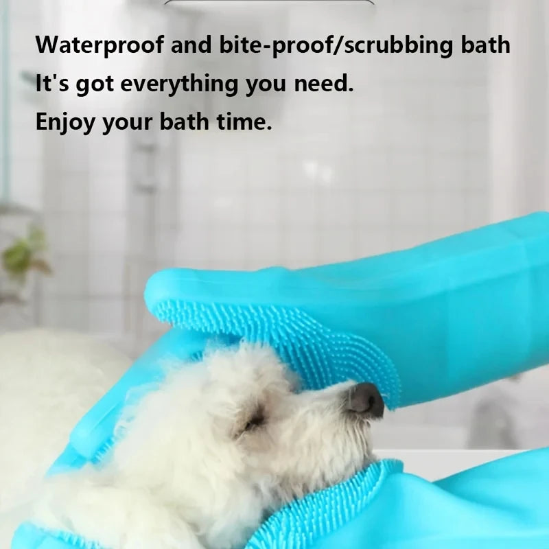 Pet Grooming Cleaning Gloves