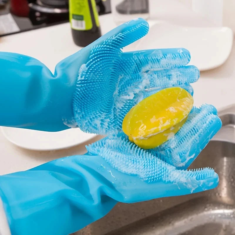 Pet Grooming Cleaning Gloves